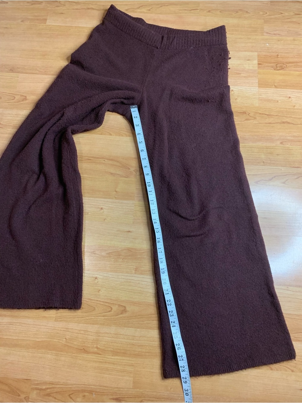 H&M Two-Piece Matching Knit Lounge Set - Dark Brown - Size Medium - Picture 11 of 16
